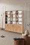 Hanah Home Evm 8305 Estantería Roble Zafiro